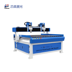 LSA1212 2 Head Multi heads advertising cnc router engraving machine
