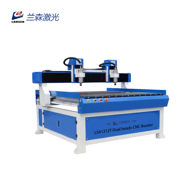 LSA1212 2 Head Multi heads advertising cnc router engraving machine