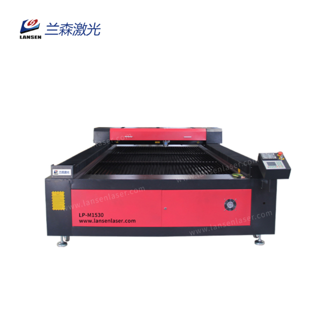 LP-M1530 Mixed metal nonmetal co2 laser engraving cutting machine