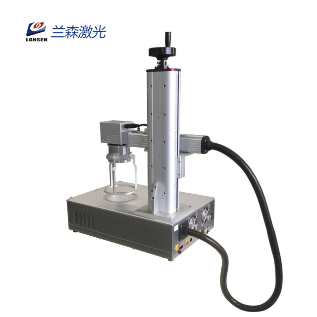 Mini Integrated Handheld Fiber Laser Marking Machine for Tire Logo Printing