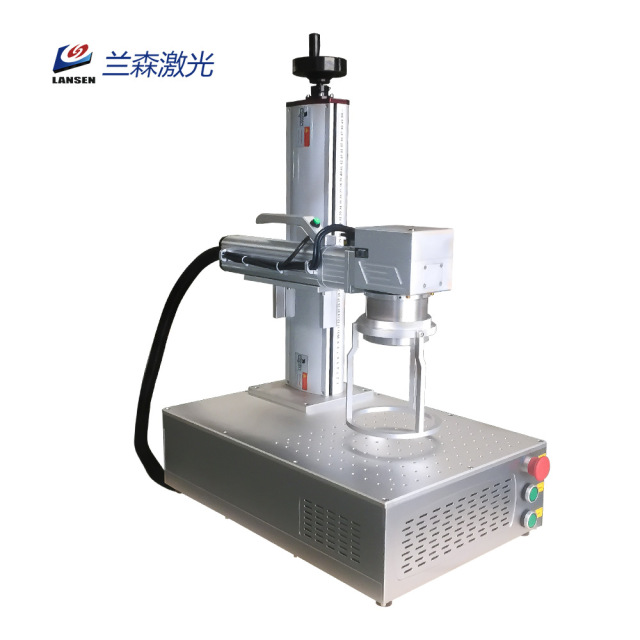 Mini Integrated Handheld Fiber Laser Marking Machine for Tire Logo Printing