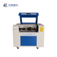 LFC4060 Co2&fiber 2 head laser engraving cutting machine