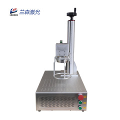 Mini Integrated Handheld Fiber Laser Marking Machine for Tire Logo Printing
