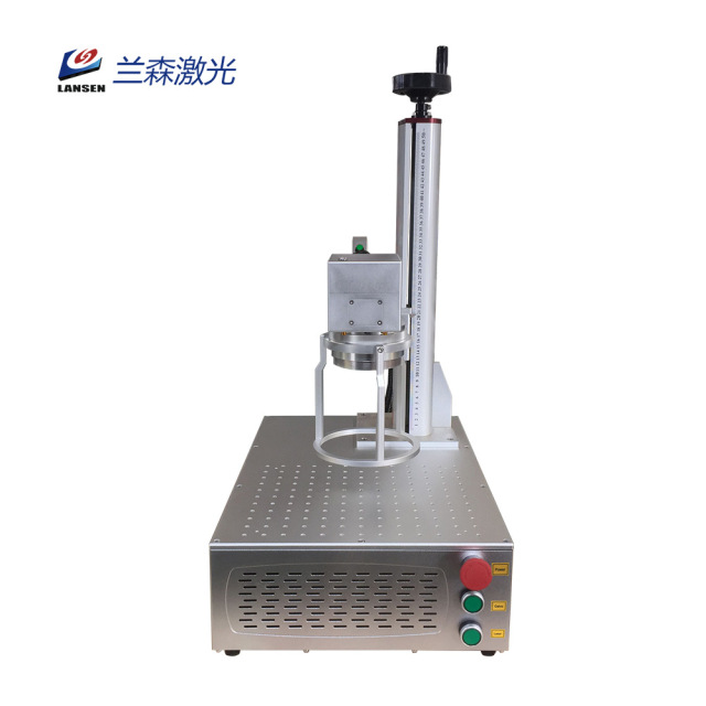 Mini Integrated Handheld Fiber Laser Marking Machine for Tire Logo Printing