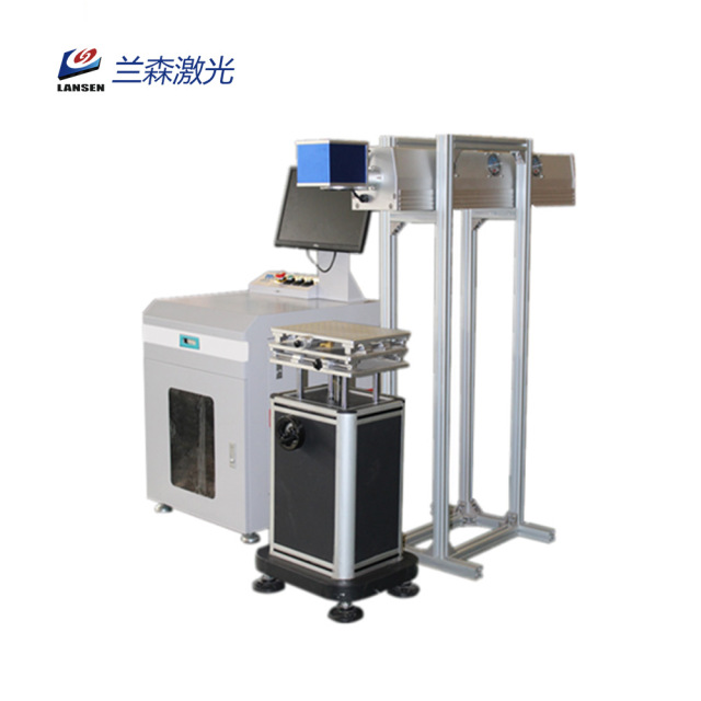 Desktop glass tube co2 laser marking machine