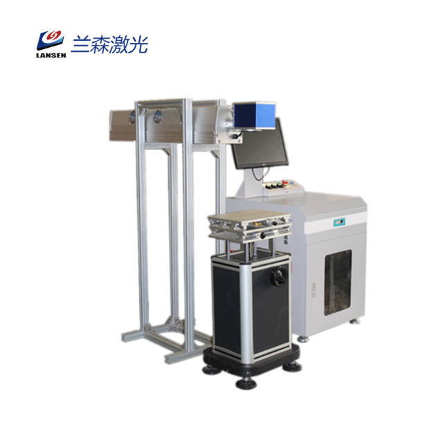 Desktop glass tube co2 laser marking machine
