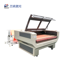 LP-C1610AF AUTO Feed co2 laser cutting machine for leather fabric cut