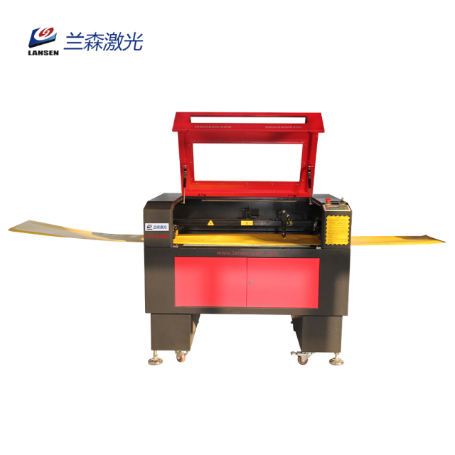 LP-C6090 Feed through co2 laser engraving cutting machines