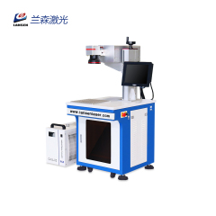 LSD-UV Desktop uv laser marking machine for glasses acrylic plastic metal glass bottle printing