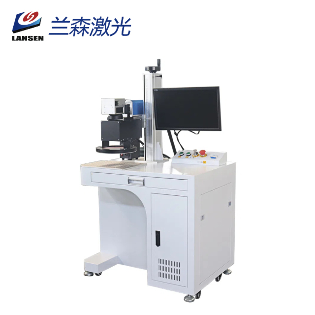 High Spped Automatic Focusing CCD Fiber Laser Marking Machine for Metal Logo Printing