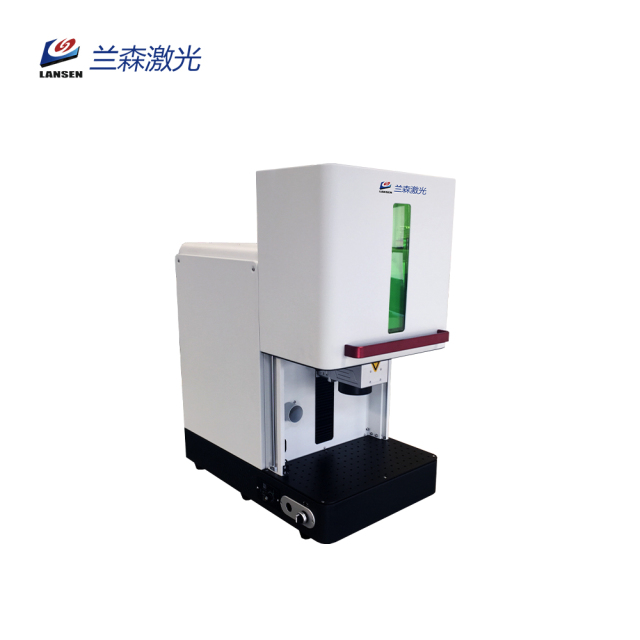 Mini Closed Fiber Laser Marking Machine for Metal Jewelry Engraving