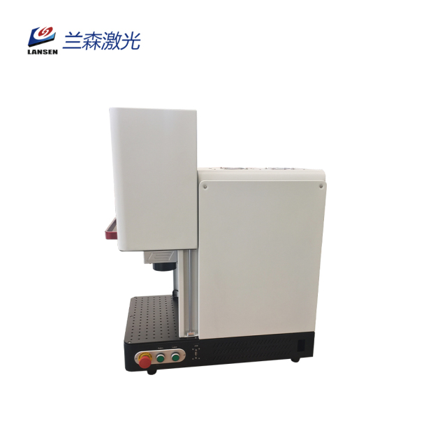 Mini Closed Fiber Laser Marking Machine for Metal Jewelry Engraving