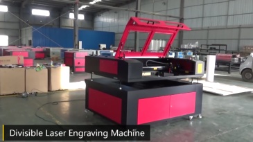 LP-D1390 Divisible stone co2 laser engraving machine