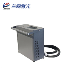 Mini Touch Screen Handheld Fiber Laser Marking Machine For Metal Logo Printing