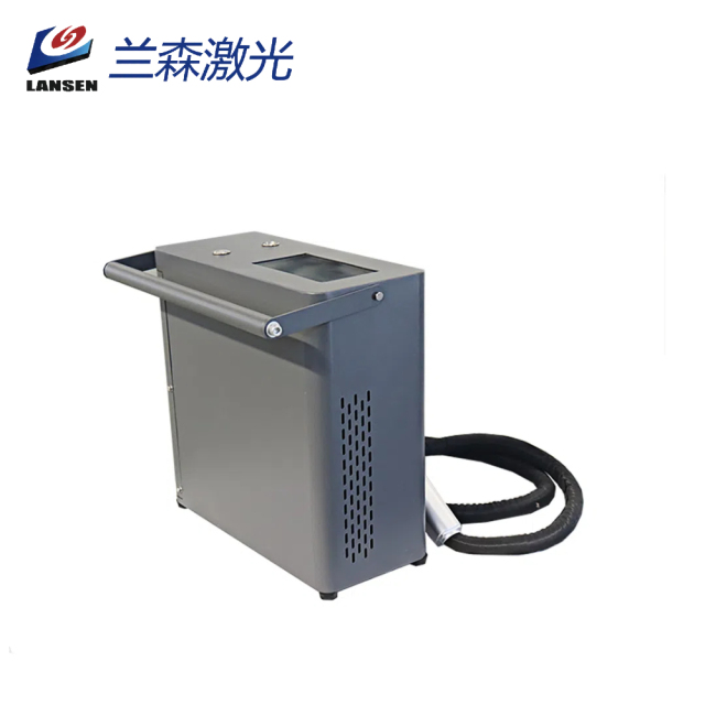 Mini Touch Screen Handheld Fiber Laser Marking Machine For Metal Logo Printing