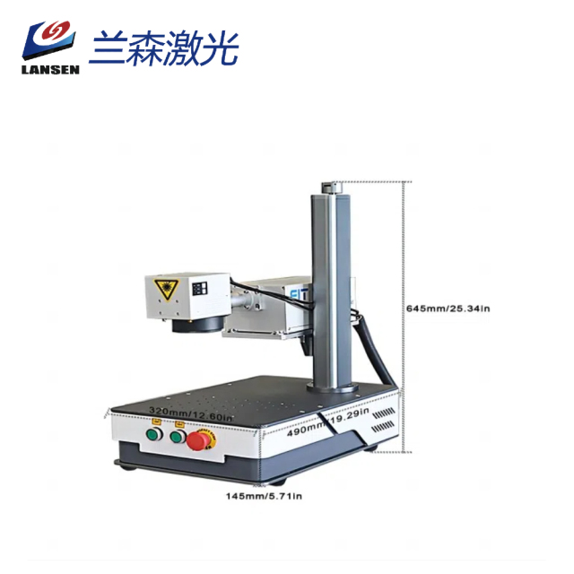 Mini 3W 5W uv laser marking machine for  glass acrylic metal fabric printing