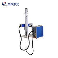 LSM Galvanometer Automatic Focus Fiber Laser Marking Machine
