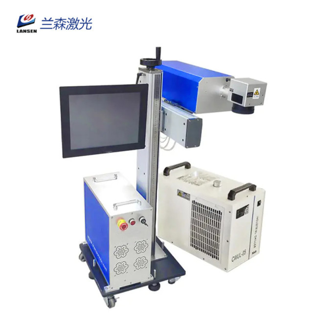 LS-F Mini Flying Water Cooling UV Laser Marking Mahcine
