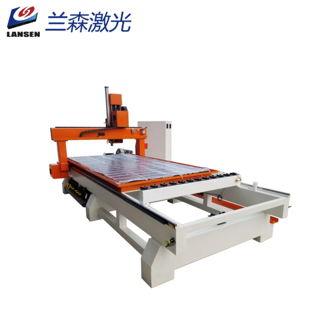 LSW1325 5 Axis ATC CNC Woodworking Machine With Swing Head and Rotation Axis