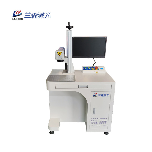 LSD-Desktop JPT M7 Mopa fiber laser engraving machine for Stainless steel color marking