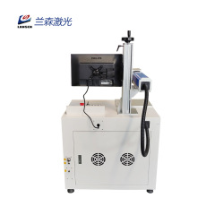 LSD-Desktop JPT M7 Mopa fiber laser engraving machine for Stainless steel color marking