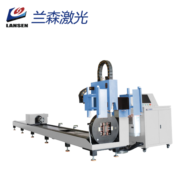 Fiber laser cutting machine for metal tube