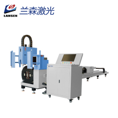 Fiber laser cutting machine for metal tube