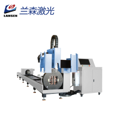Fiber laser cutting machine for metal tube