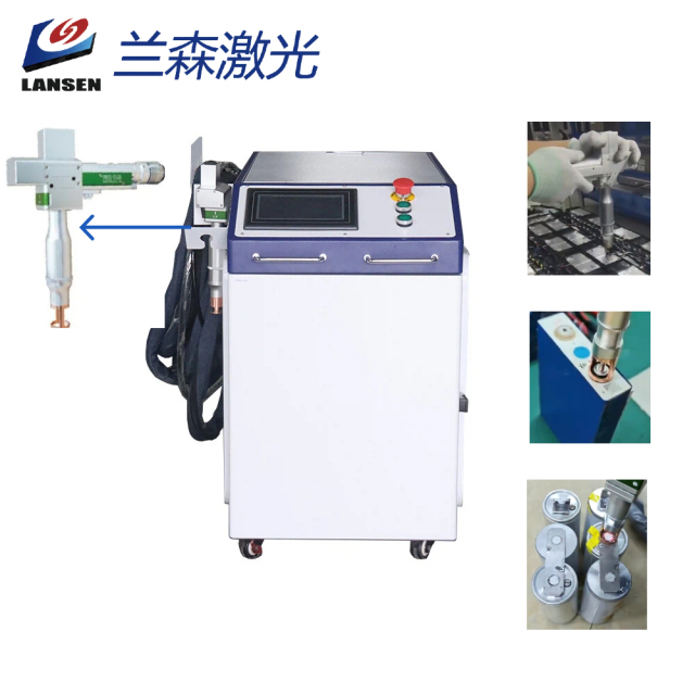 Porable handhled fiber laser welding machine for energy battery welding