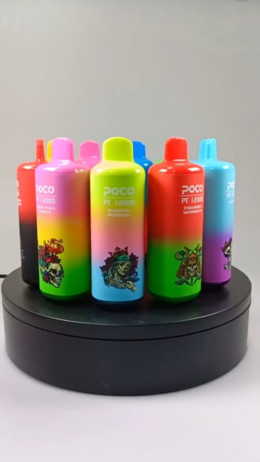 POCO PT 12000 Puffs | EU Warehouse Shipping | 3-7 Days Delivery | RGB Light | Minimum Order 100pcs