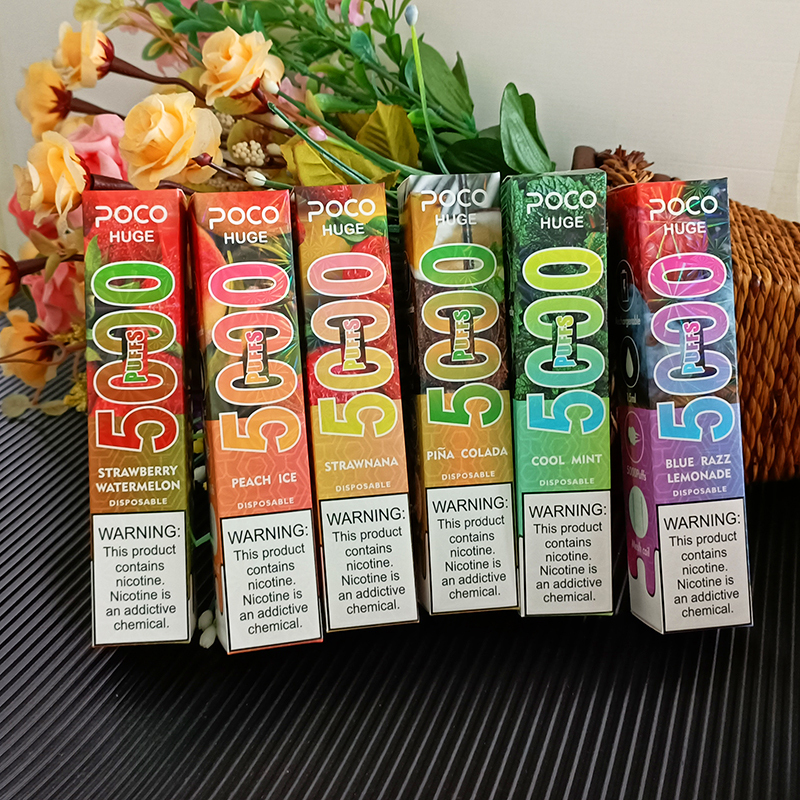 POCO HUGE 5000 Puffs Disposable Vape Wholesale | Germany Europe and USA Local Warehouse In Stock | Mini Order quantity 100 pcs