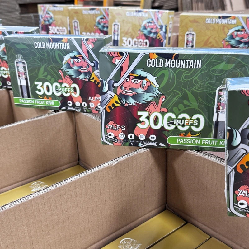 Feemo Cold Mountain ALPS 30000 Puffs | EU Germany Warehouse 3-7 Days Shipping | Mini quantity 100pcs |Direct-to-Lung (DTL)