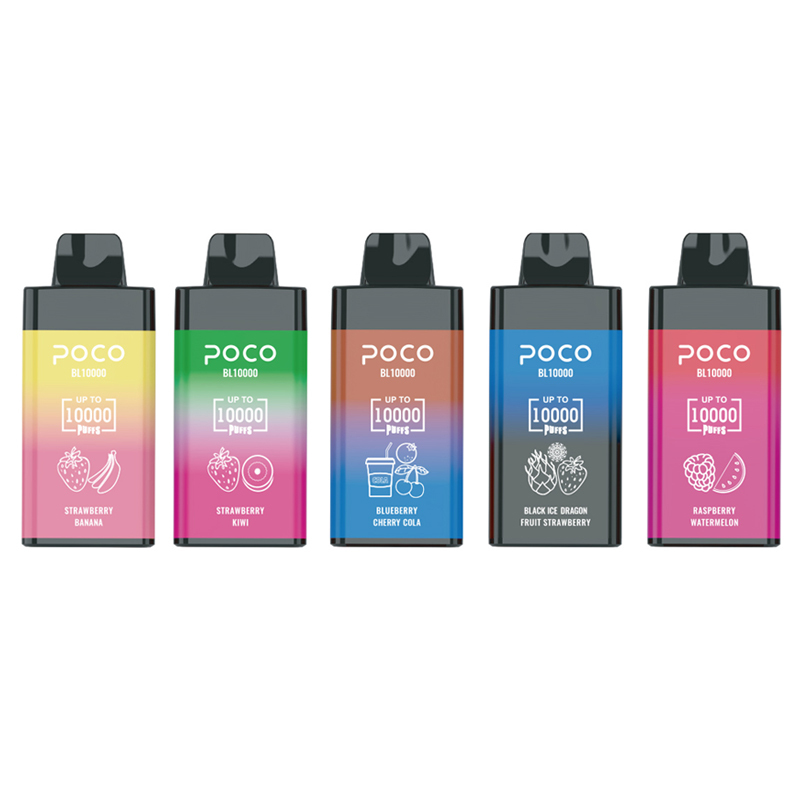 POCO BL 10000 Puffs | EU USA Warehouse Shipping | 3-7 Days Delivery | Airflow Adjustable |Minimum Order 50pcs