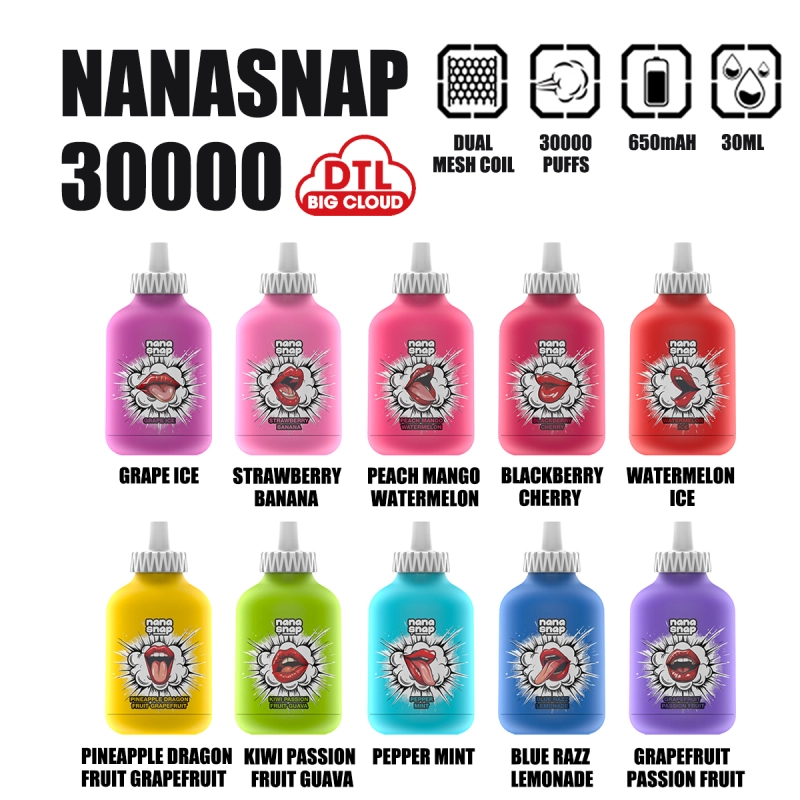Savage Nanasnap DTL 30000 Puffs | EU Warehouse Shipping | BIG Smoke Vape