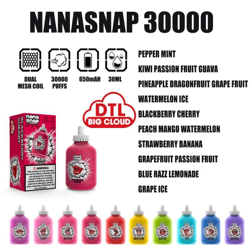 Savage Nanasnap DTL 30000 Puffs | EU Warehouse Shipping | BIG Smoke Vape