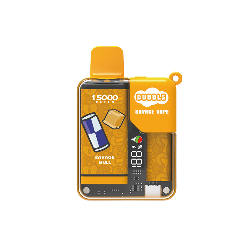 SAVAGE BUBBLE 15000 PUFFS | EU Warehouse Free Shipping | 3-7 Days Delivery | Built-in Smart Display | Ajustable Power | Child Lock
