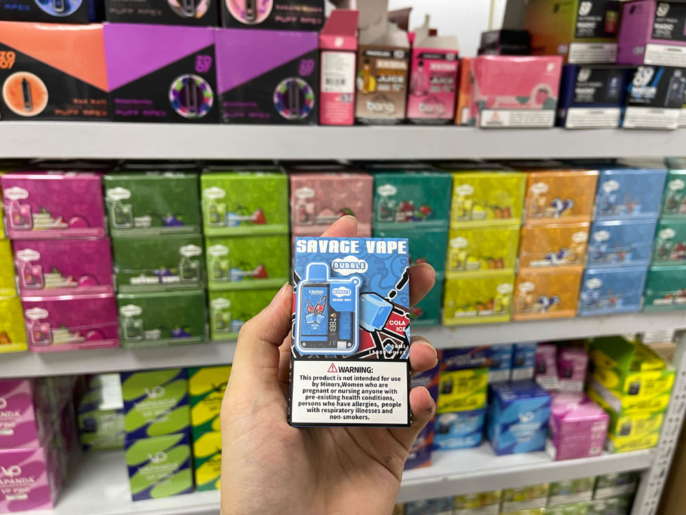 SAVAGE BUBBLE 15000 PUFFS | EU Warehouse Free Shipping | 3-7 Days Delivery | Built-in Smart Display | Ajustable Power | Child Lock