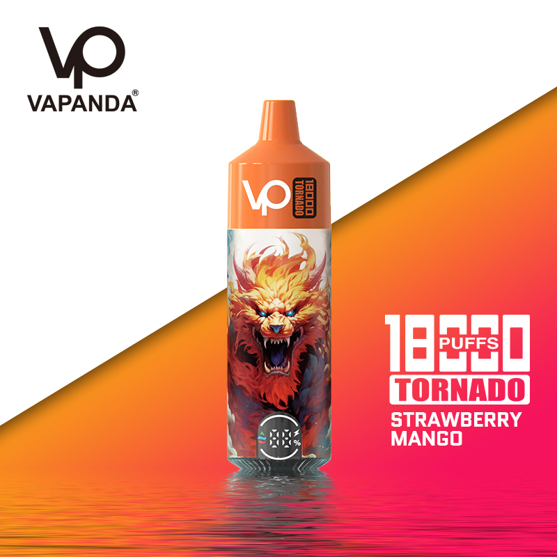 Vapanda Tornado 18000puffs | Electronic Cigarette Disposable Vape | Germany Warehouse Shipping