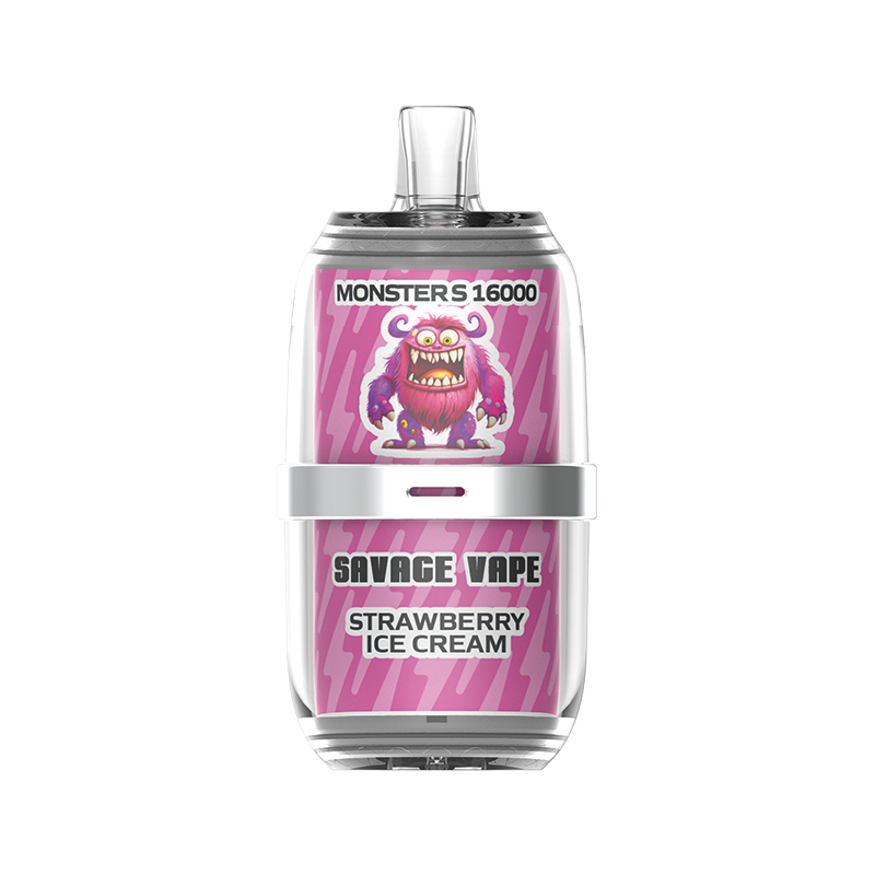 SAVAGE MONSTER S 16000 Puffs | EU Warehouse Shipping | 3-7 Days Delivery | Airflow Ajustable | 6 Colors RGB Light