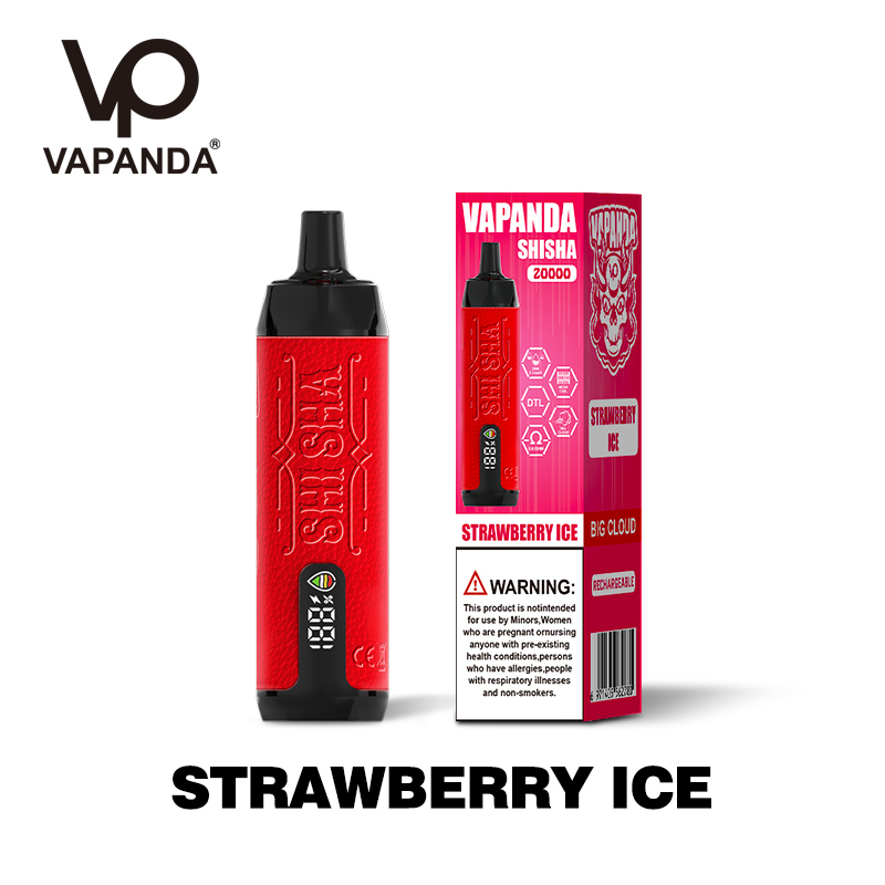 VAPANDA SHISHA 20000 Puffs | EU Warehouse Shipping | 3-7 Days Delivery | Digtal Screen | DTL Vape