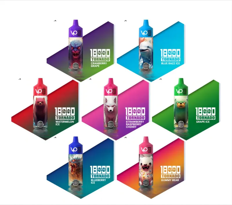 Vapanda Tornado 18000puffs | Electronic Cigarette Disposable Vape | Germany Warehouse Shipping