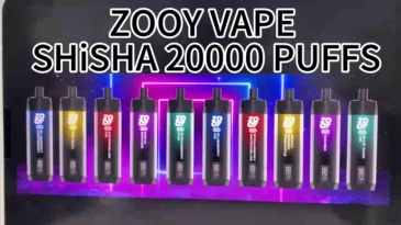 ZOOY SHIAHA 20000 Puffs | EU Warehouse Shipping | 3-7 Days Delivery | Airflow Ajustable | Build-in Smart Display Screen