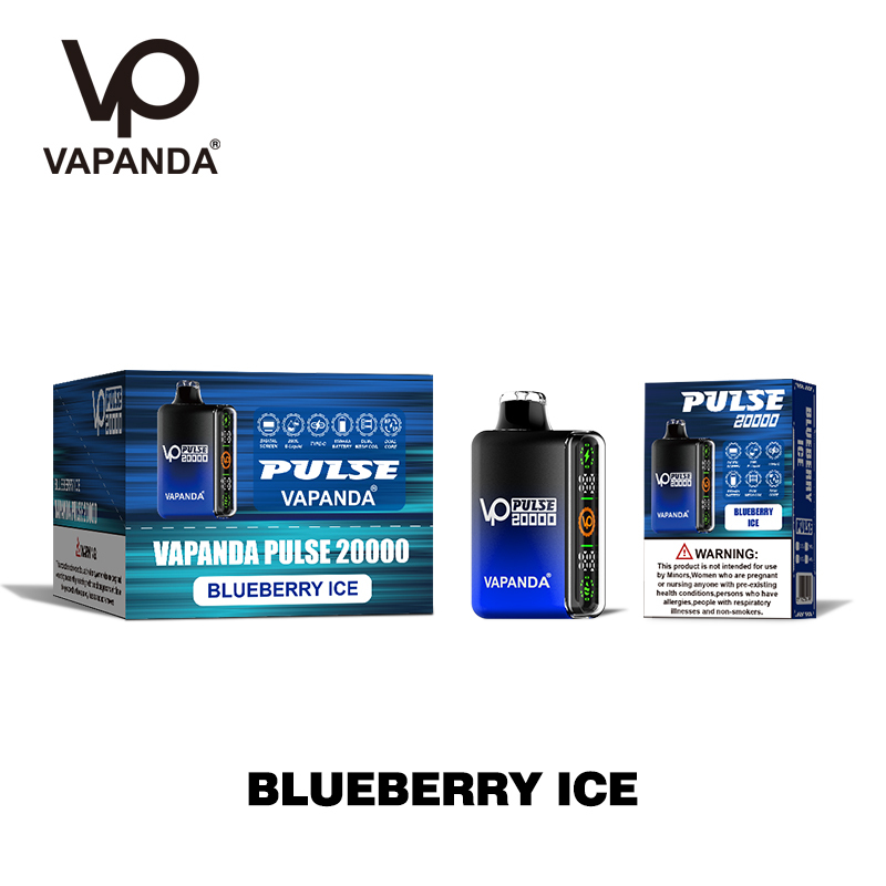 VAPANDA PULSE 20000 Puffs | EU Warehouse Free Shipping | 3-7 Days Delivery | Smart Display Screen
