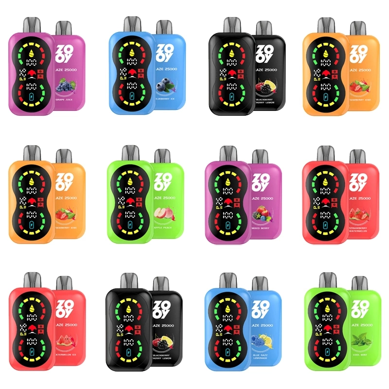 ZOOY BLAZEN 25000 PUFFS | EU Warehouse Free Shipping | 3-7 Days Delivery | Airflow Ajustable | Build-in Smart Display Screen