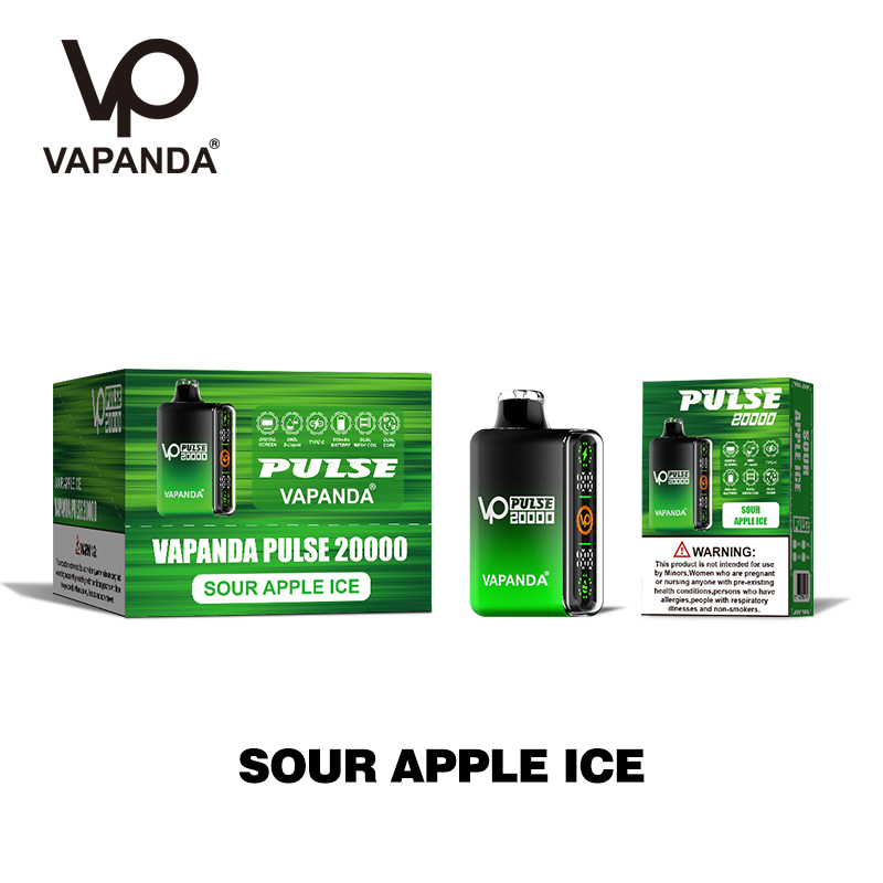 VAPANDA PULSE 20000 Puffs | EU Warehouse Free Shipping | 3-7 Days Delivery | Smart Display Screen
