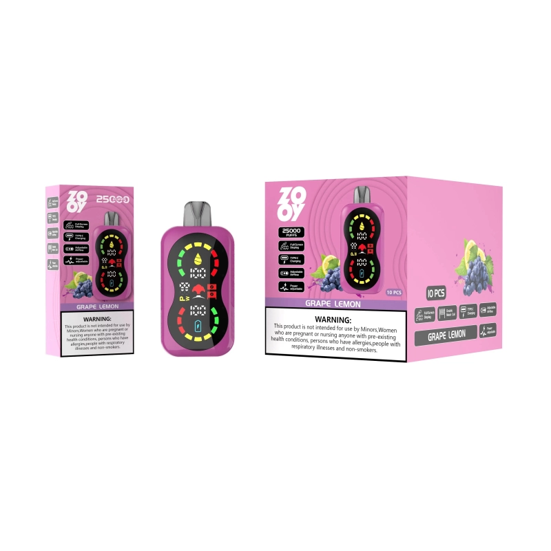 ZOOY BLAZEN 25000 PUFFS | EU Warehouse Free Shipping | 3-7 Days Delivery | Airflow Ajustable | Build-in Smart Display Screen