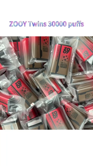 ZOOY TWINS 30000 PUFFS | EU Warehouse Free Shipping | 3-7 Days Delivery | Built-in Smart Screen | Power Adjustable | Dual Flavors