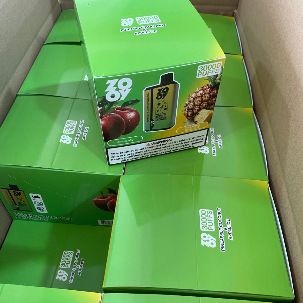 ZOOY TWINS 30000 PUFFS | EU Warehouse Free Shipping | 3-7 Days Delivery | Built-in Smart Screen | Power Adjustable | Dual Flavors