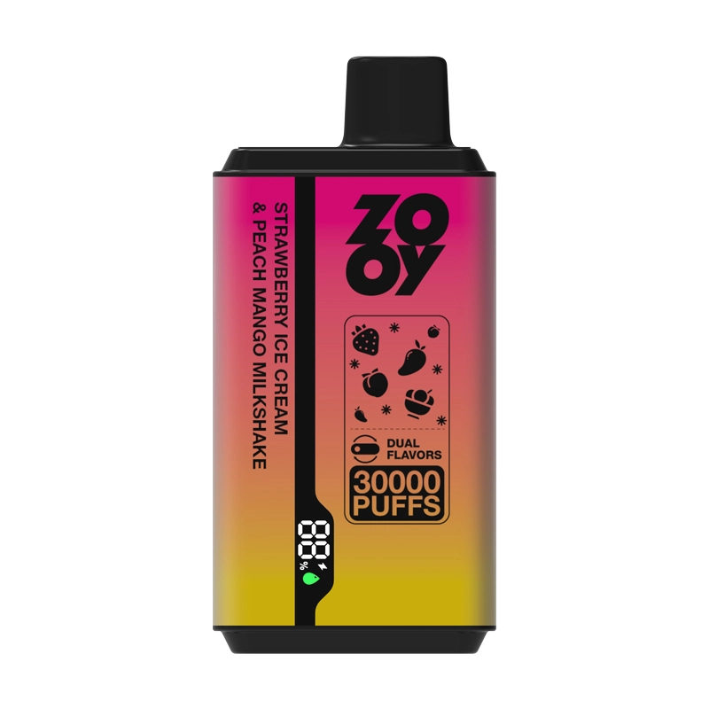 ZOOY TWINS 30000 PUFFS | EU Warehouse Free Shipping | 3-7 Days Delivery | Built-in Smart Screen | Power Adjustable | Dual Flavors