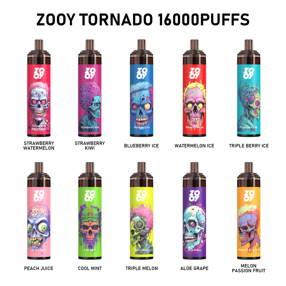 ZOOY TORNADO 16000 Puff | EU Warehouse Shipping |